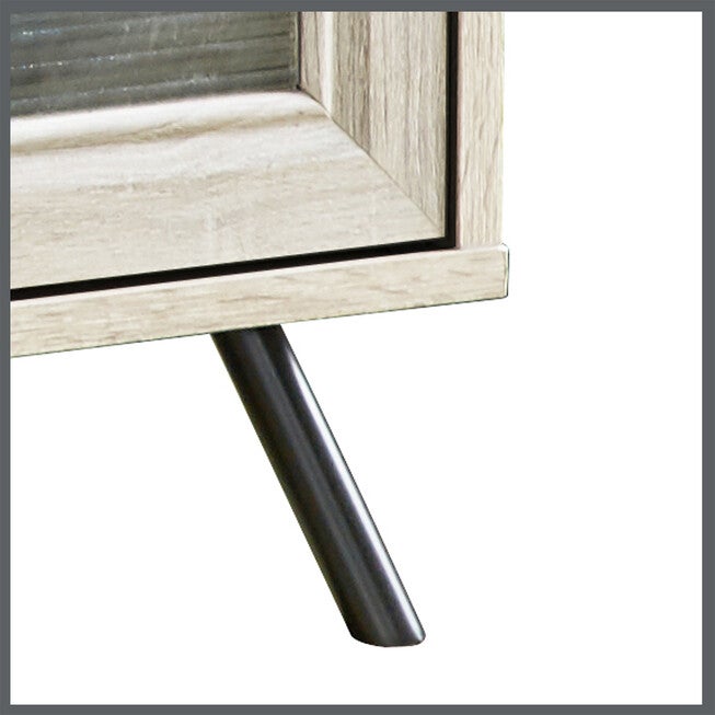 56-inch TV Stand with 4 Doors Accent Cabinet, , alternate image number 5