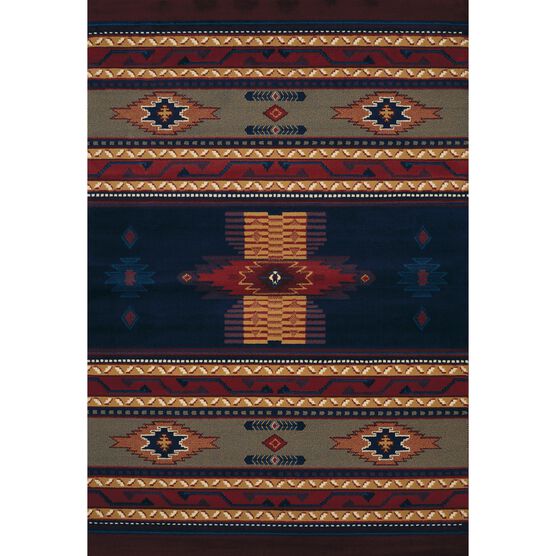 Manhattan Phoenix Area Rug, NAVY, hi-res image number null