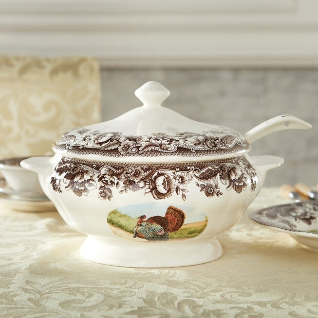Haydon Turkey 3-Pc. Tureen Set, MULTI, hi-res image number null