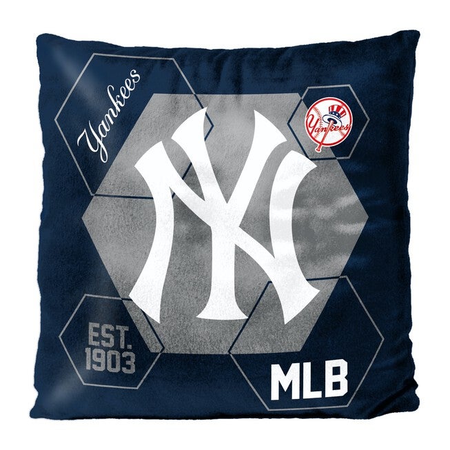 Yankees Velvet Reverse Pillow, MULTI, hi-res image number 0