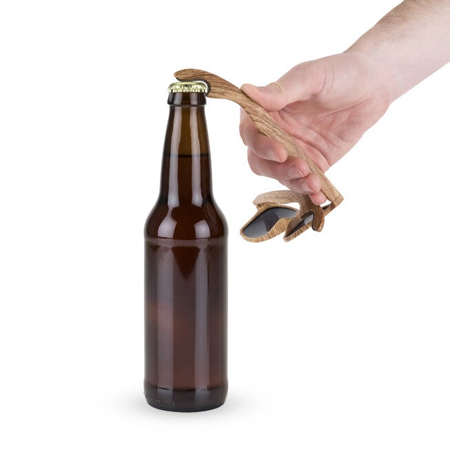 Faux Wood Bottle Opener Sunglasses, , on-hover image number null