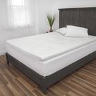 SensorPEDIC 3-Inch Majestic Gel-Infused Memory Foam Mattress Topper, WHITE, hi-res image number null