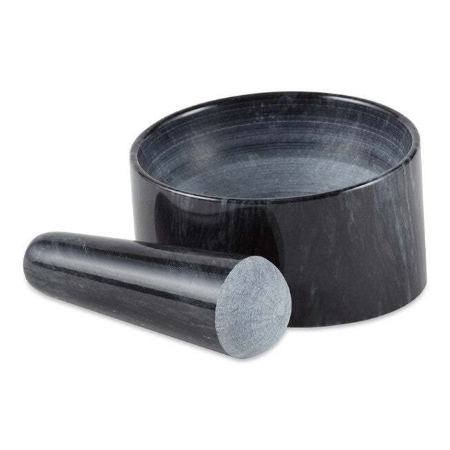 Marble Mortal and Pestle - Black, , alternate image number null