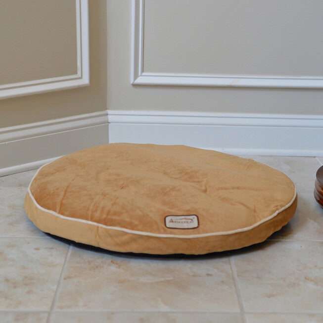 Poly Fill Dog Cushion Bed Pad, Earth Brown, , on-hover image number null