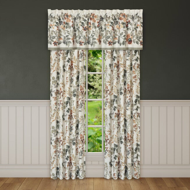 Evergreen Window Straight Valance, SAGE, alternate image number 2