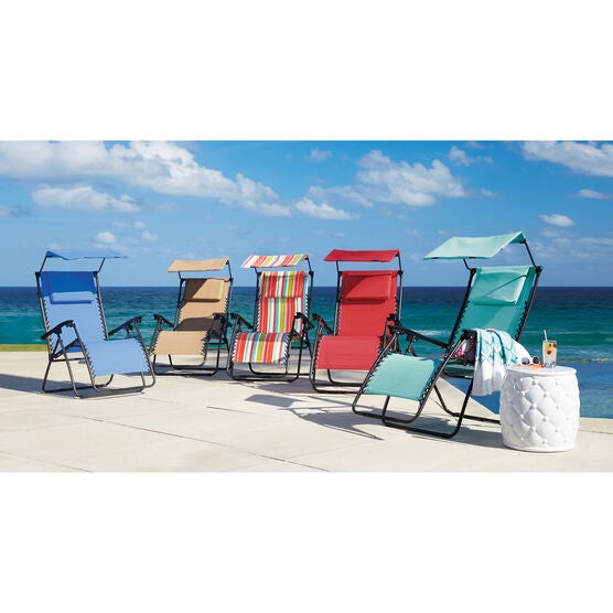 350 lbs. Weight Capacity Zero Gravity chair with Canopy, , alternate image number null