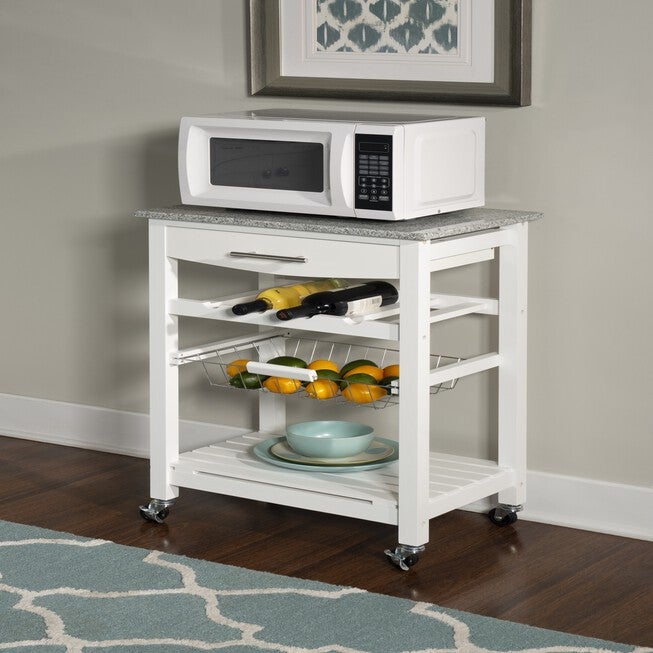 Kitchen Island Granite Top White, , alternate image number 4