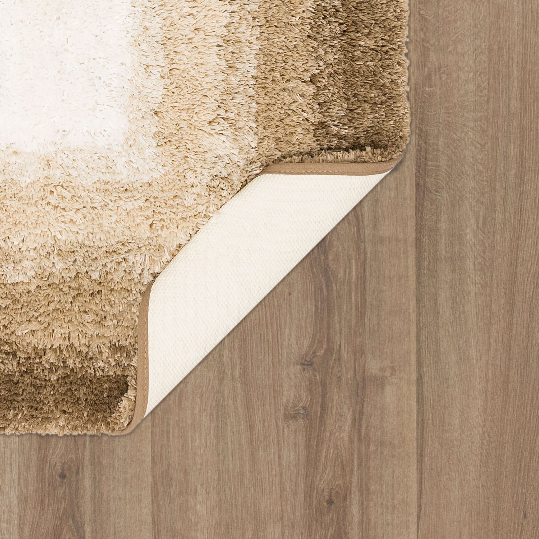 Ombre Border Bath Rug, , on-hover image number 1