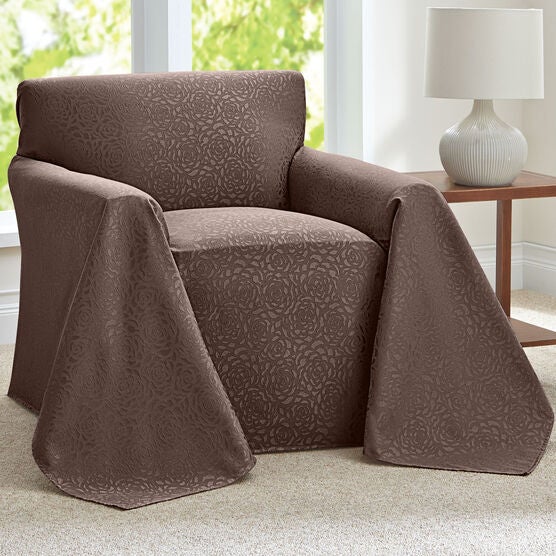 Rosanna THROW Chair COVER, COCOA, hi-res image number null