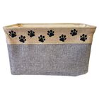 Collapsible Fabric Pet Dog Toy Storage Basket Bin, , on-hover image number null