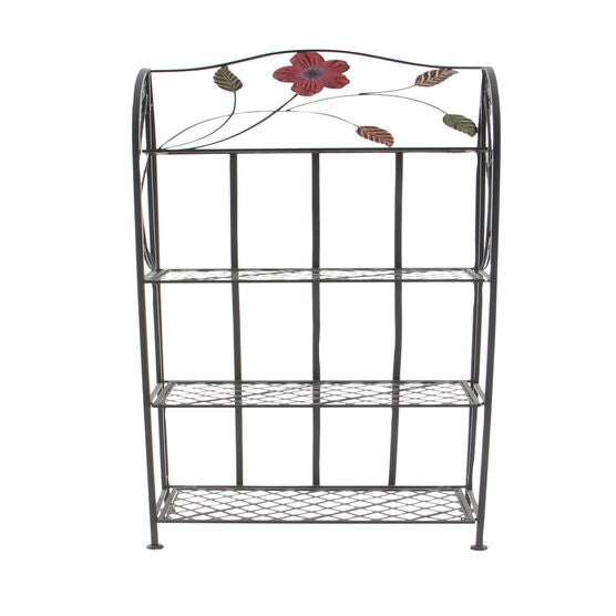 Black Iron Traditional Baker'S Rack, , on-hover image number null