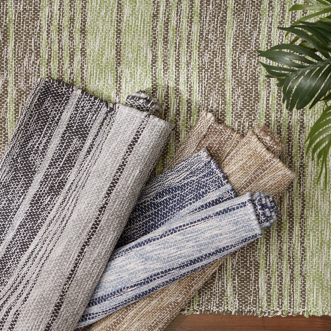 Variegated Stone Handwoven Recycled Yarn Rug 2X3 Ft Floor Coverings, , alternate image number null