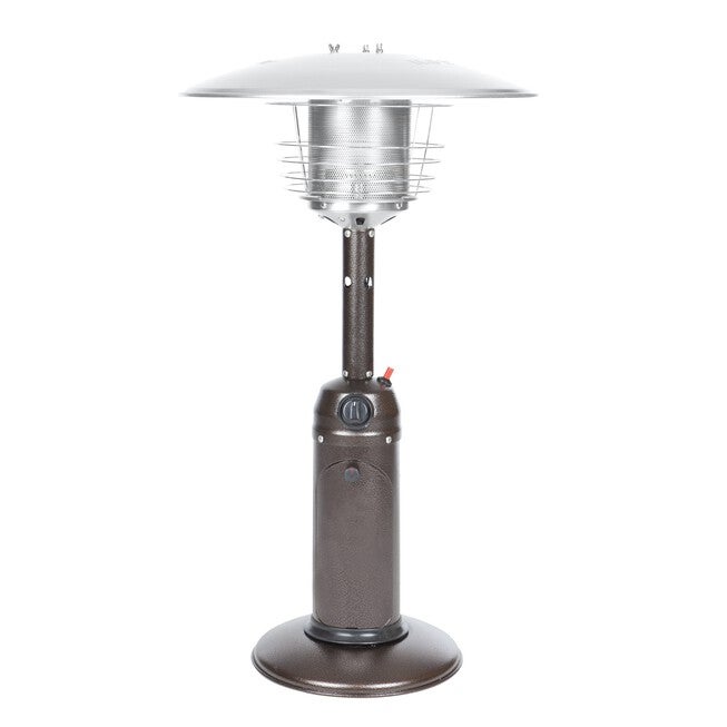 Hammered Bronze Finish Table Top Patio Heater, , on-hover image number 1