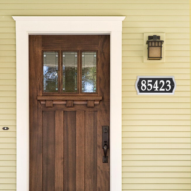 Nite Bright Ashland Reflective Address Numbers Signs, , alternate image number null