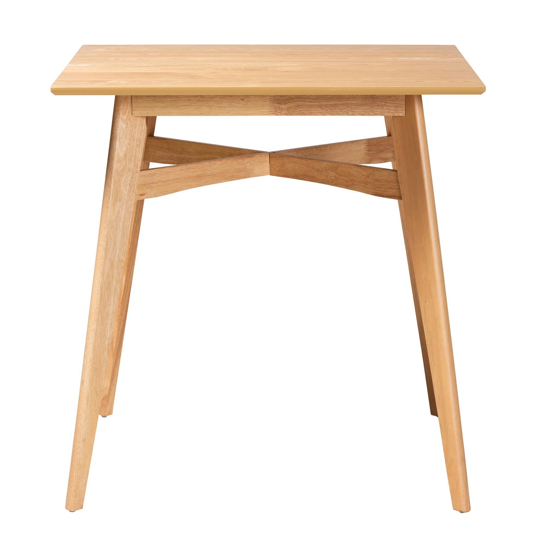Leena Mid-Century Modern Black Finished Wood Counter Height Pub Table, , alternate image number 8