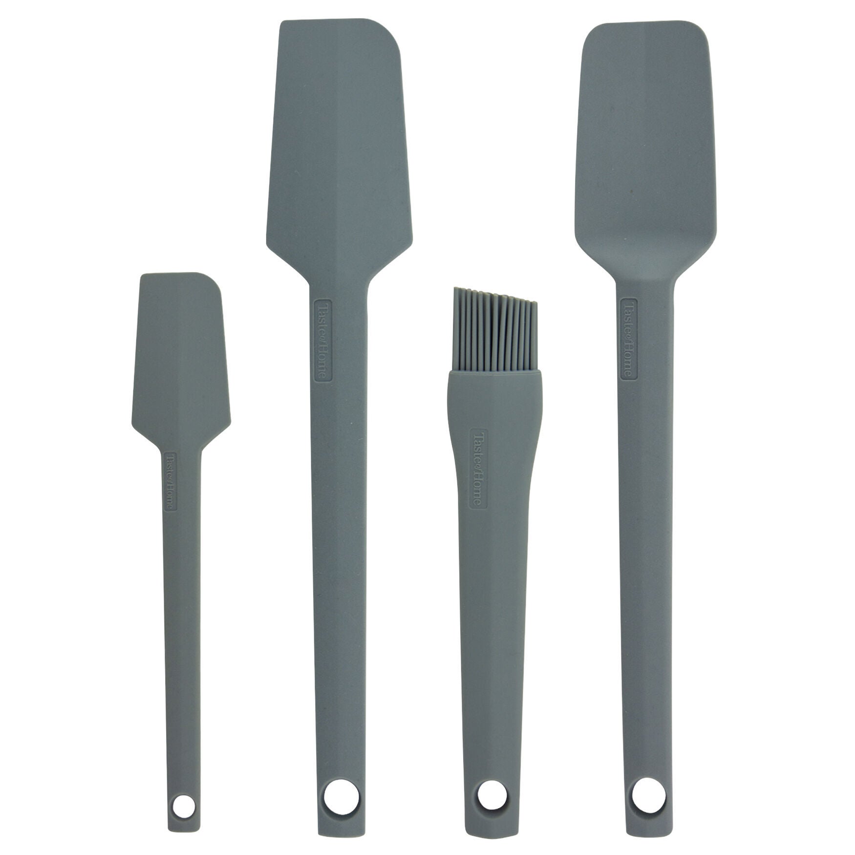 4 Piece Silicone Tools Set, ASH GREY, hi-res image number 0