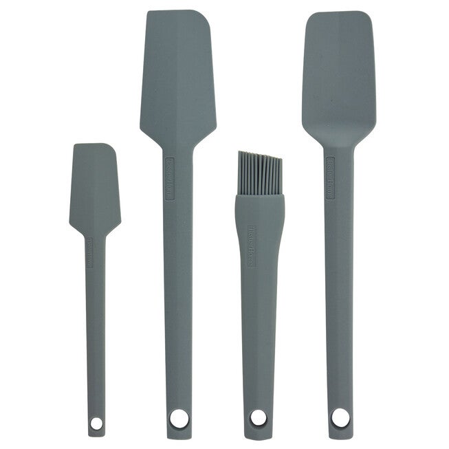 4 Piece Silicone Tools Set, ASH GREY, hi-res image number 0