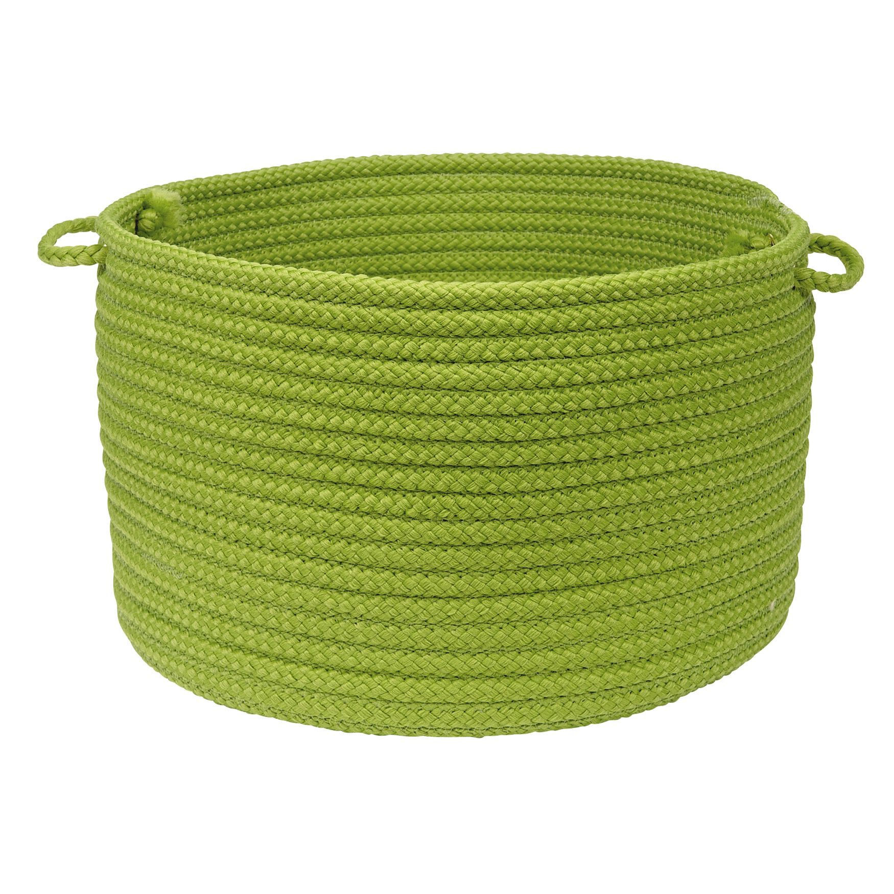Simply Home Solid Basket , BRIGHT GREEN, hi-res image number 0