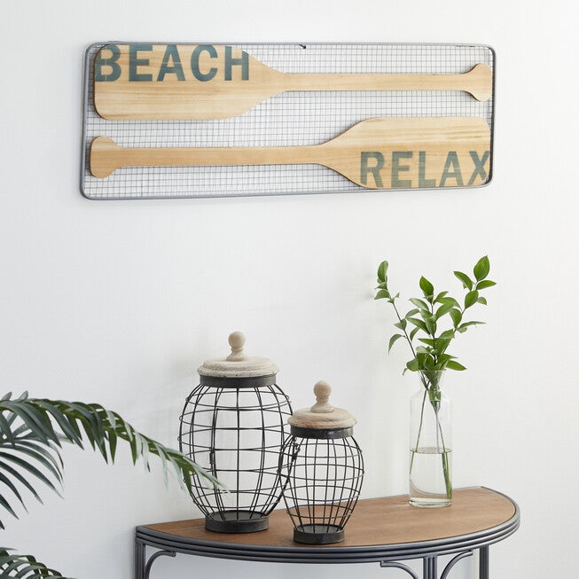 Brown Metal Coastal Sign Wall Décor, , alternate image number 7