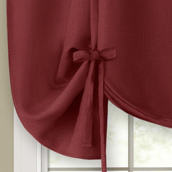 Darcy Window Curtain Tie Up Shade - 58x63, , alternate image number null