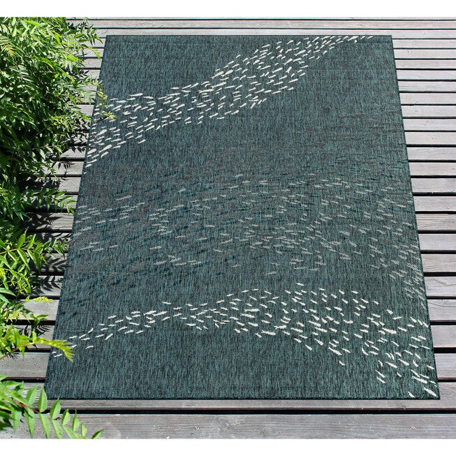 Liora Manne Carmel School Of Fish Indoor/Outdoor Rug, , alternate image number 6