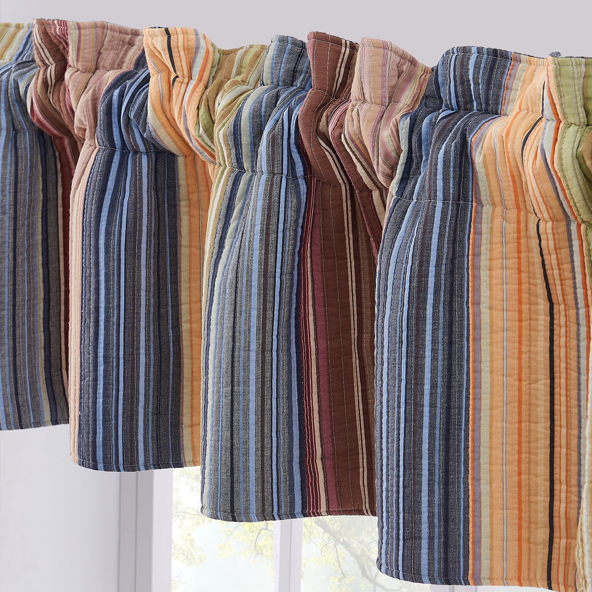 Katy Window Valance Curtains, MULTI, alternate image number 3