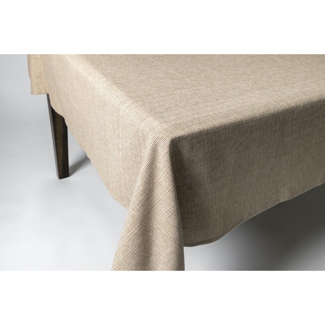 TWEED TABLECLOTHS, BEIGE RED, hi-res image number null