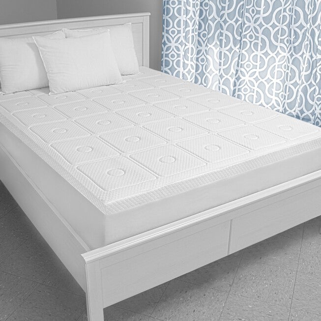 SensorPEDIC Luxury Extraordinaire 3-Inch Memory Foam Mattress Topper, , alternate image number 4