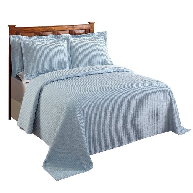Better Trends Jullian Collection in Bold Stripes Design Bedspread, , alternate image number 3