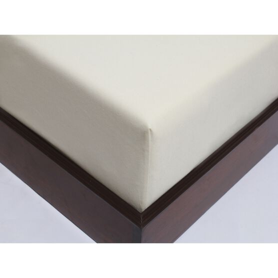 Organic Cotton Waterproof Mattress Protector, NATURAL, hi-res image number null
