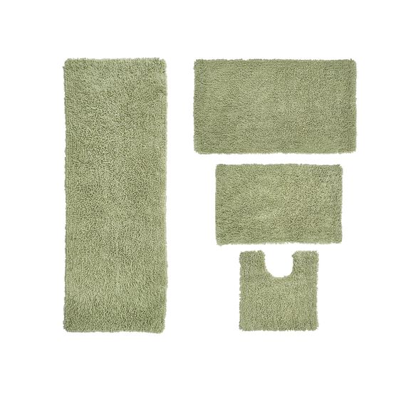 Fantasia 4-Pc. Bath Rug Set, SAGE, hi-res image number null
