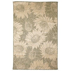 Liora Manne Carmel Sunflower Field Indoor/Outdoor Area Rug Green 4