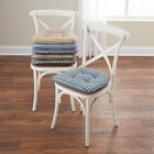 Gingham Gripper® Chair Cushion, BLUE, hi-res image number null