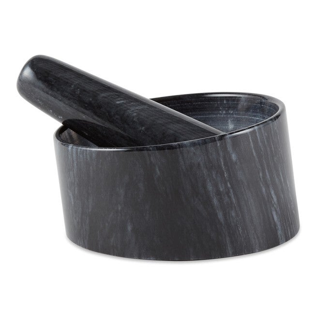 Marble Mortal and Pestle - Black, BLACK, hi-res image number null