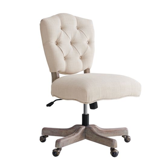 Kenton Office Chair Natural, WHITE, hi-res image number null