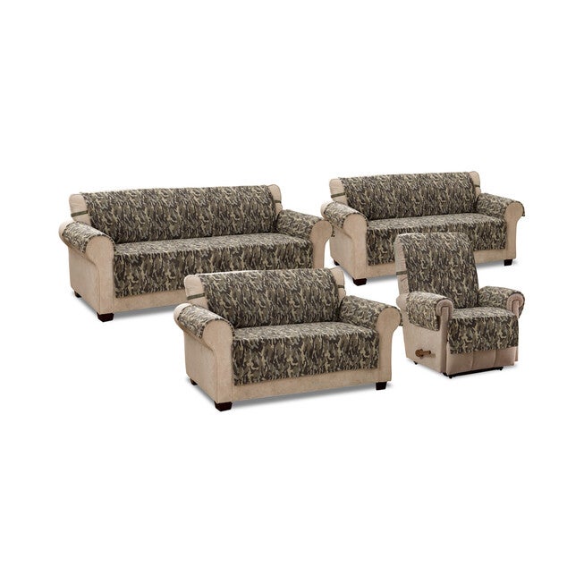 Camo Plush Recliner Furniture Cover, , alternate image number 5