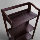 Stratford 3-Shelf Folding Bookcase-Espresso, , alternate image number null