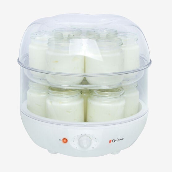 Euro Cuisine Expansion Tray for Euro Cuisine YM80 - YM100 and YMX650 Yogurt Maker, CLEAR, hi-res image number null