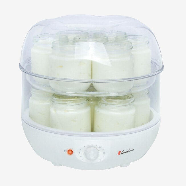 Euro Cuisine Expansion Tray for Euro Cuisine YM80 - YM100 and YMX650 Yogurt Maker, CLEAR, hi-res image number 0
