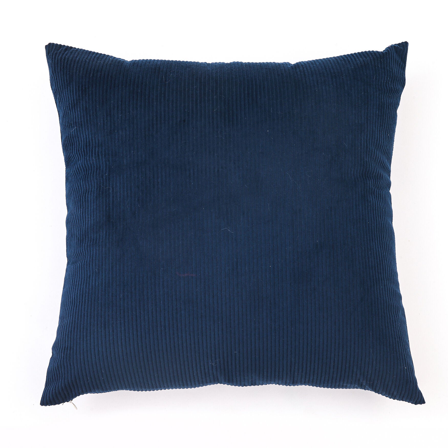 Solid Ribbed Toss Pillow, NAVY, hi-res image number 0