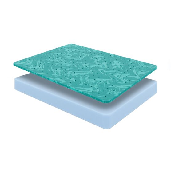 10" Gel Memory Foam Mattress, Firm, Twin Mattress, , alternate image number null