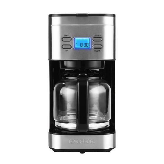 Kalorik Programmable 12 Cup Coffee Maker, Stainless Steel, , on-hover image number null