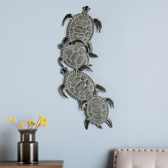 Sea Turtle Metal Wall Art, , on-hover image number null