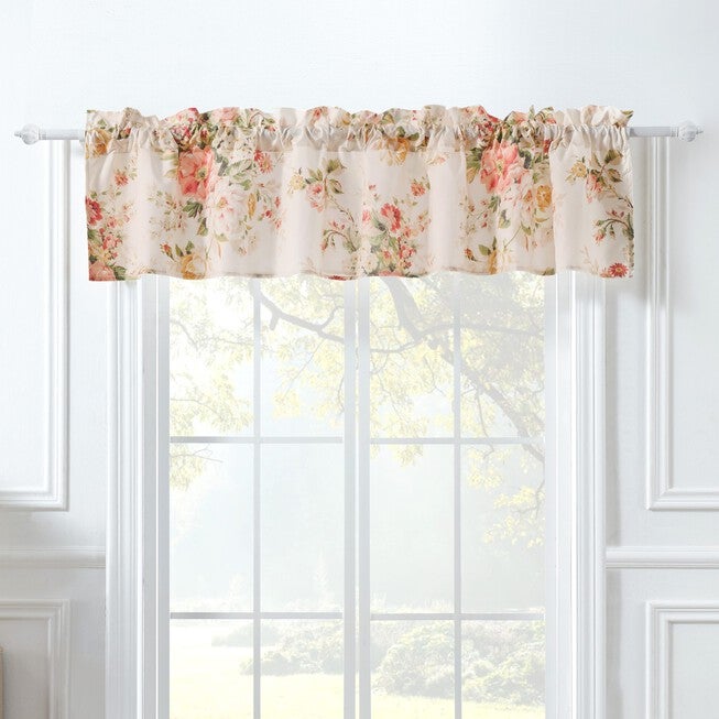 Greenland Home Fashions™ Grace Window Valance Curtains, BUTTERCUP, alternate image number 1