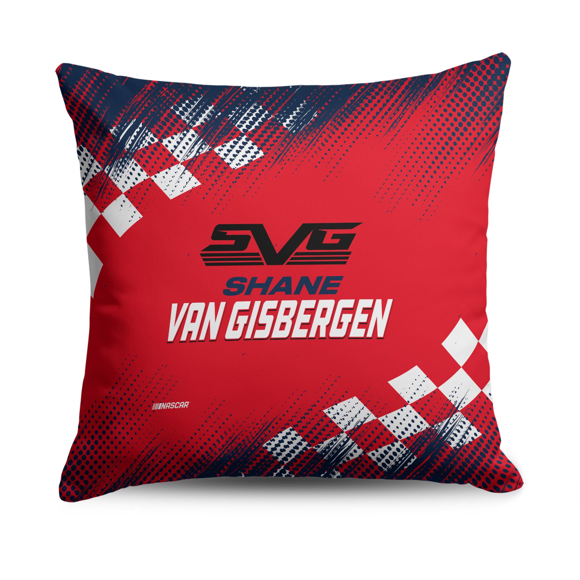 NASCAR Throw Pillow 18x18 inches, ROSS CHASTAIN, hi-res image number 0