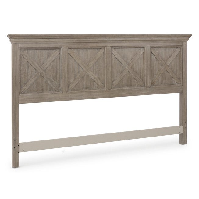 Mountain Lodge Gray Headboard, King, GRAY, hi-res image number null