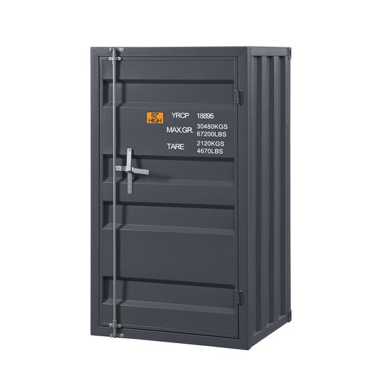 Chest (Single Door), GUNMETAL, hi-res image number null