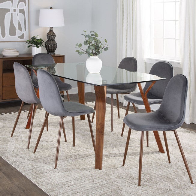 Folia Pebble Dining Set - 7 Piece, , alternate image number 2