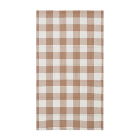Cordless Plaid Flat Roman Shade, , alternate image number null