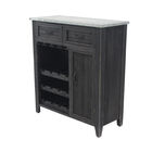 Black Farmhouse Wood Wine Storage, 36 x 32, , alternate image number null
